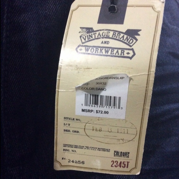 Alexander Julian Colours Jeans Denim Slim Straight - Picture 7 of 8